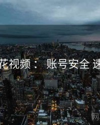 樱花视频 ： 账号安全 速览