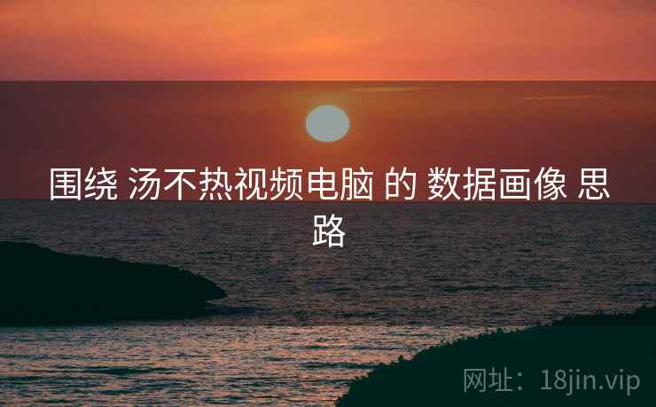 围绕 汤不热视频电脑 的 数据画像 思路
